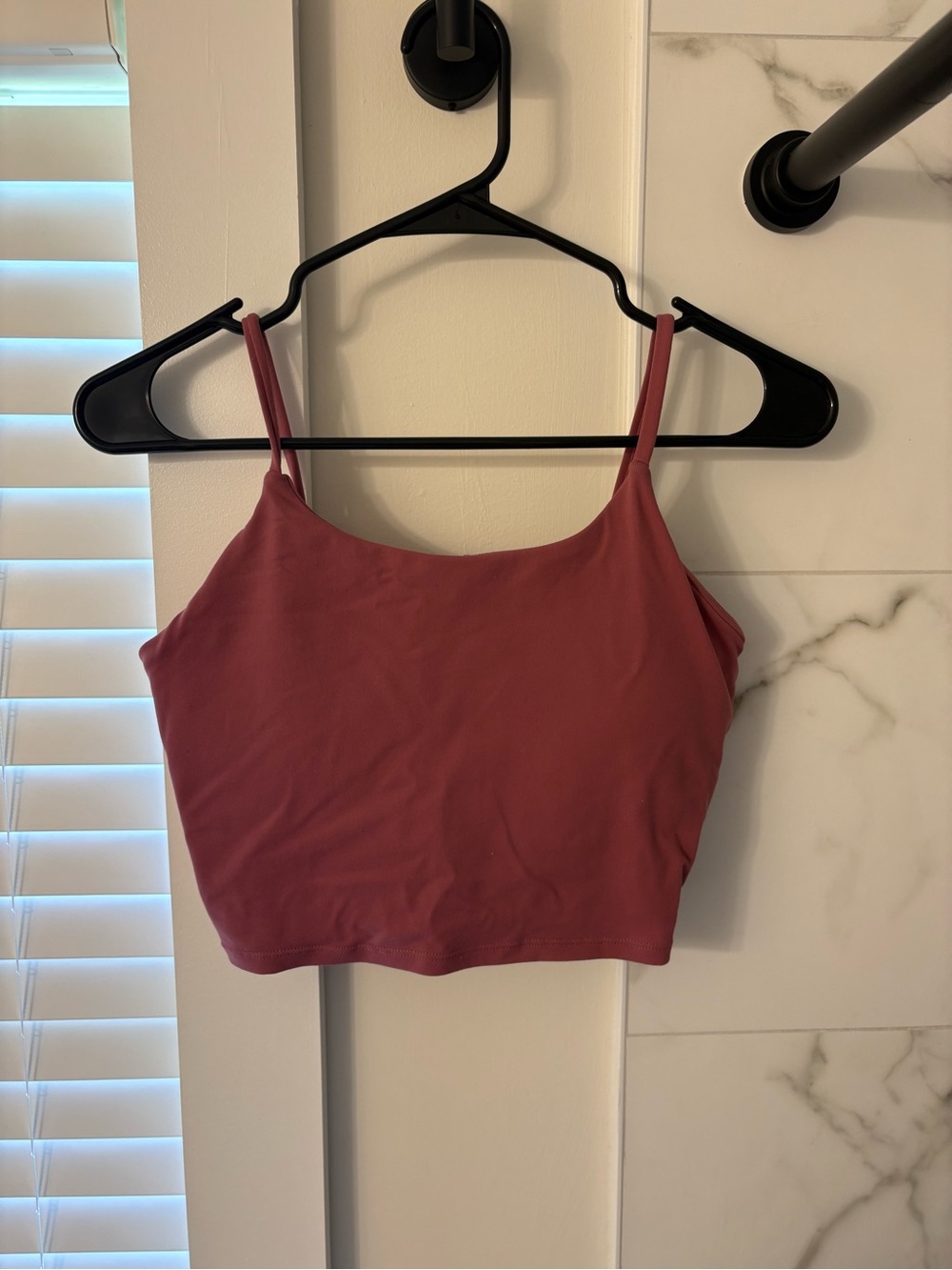 Amazon Women's PinkTank Crop Padded Tank